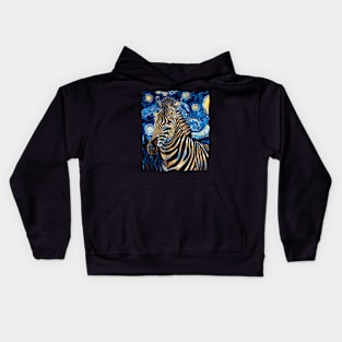 Zebra Herbivore Habitats Kids Hoodie